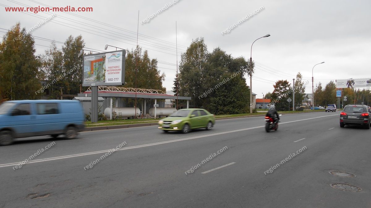 Размещение рекламы ЖК "River House" на щитах 3х6 в Владимире